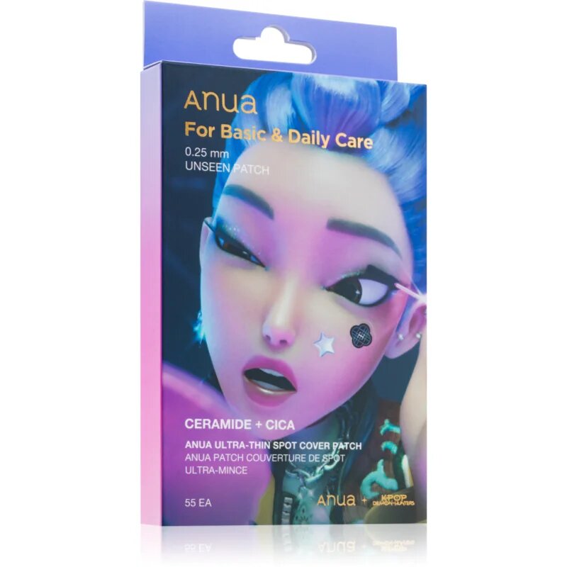 Anua K-Pop Demon Hunters Ultra-Thin Spot Cover Patch náplasti na problematickou pleť 55 ks