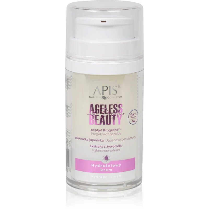 Apis Natural Cosmetics Ageless Beauty lehký hydratační gelový krém 50 ml
