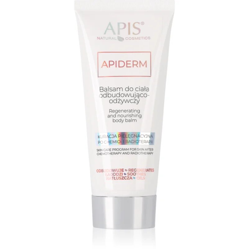 Apis Natural Cosmetics Apiderm obnovující tělové mléko po chemoterapii a radioterapii 200 ml