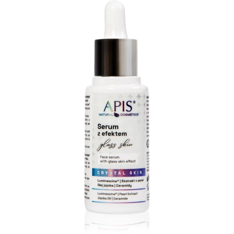Apis Natural Cosmetics Crystal Skin rozjasňující pleťové sérum 30 ml