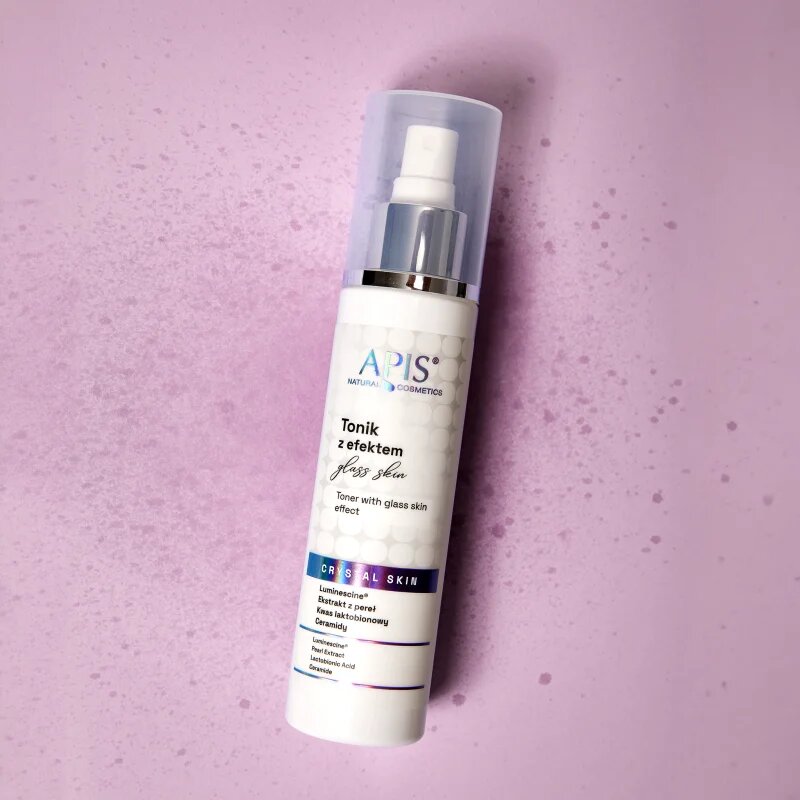 Apis Natural Cosmetics Crystal Skin tonikum pro rozjasnění a vyhlazení pleti 150 ml