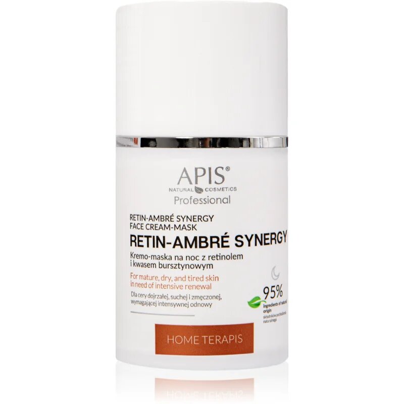 Apis Natural Cosmetics Home TerApis noční pleťová maska s retinolem 50 ml