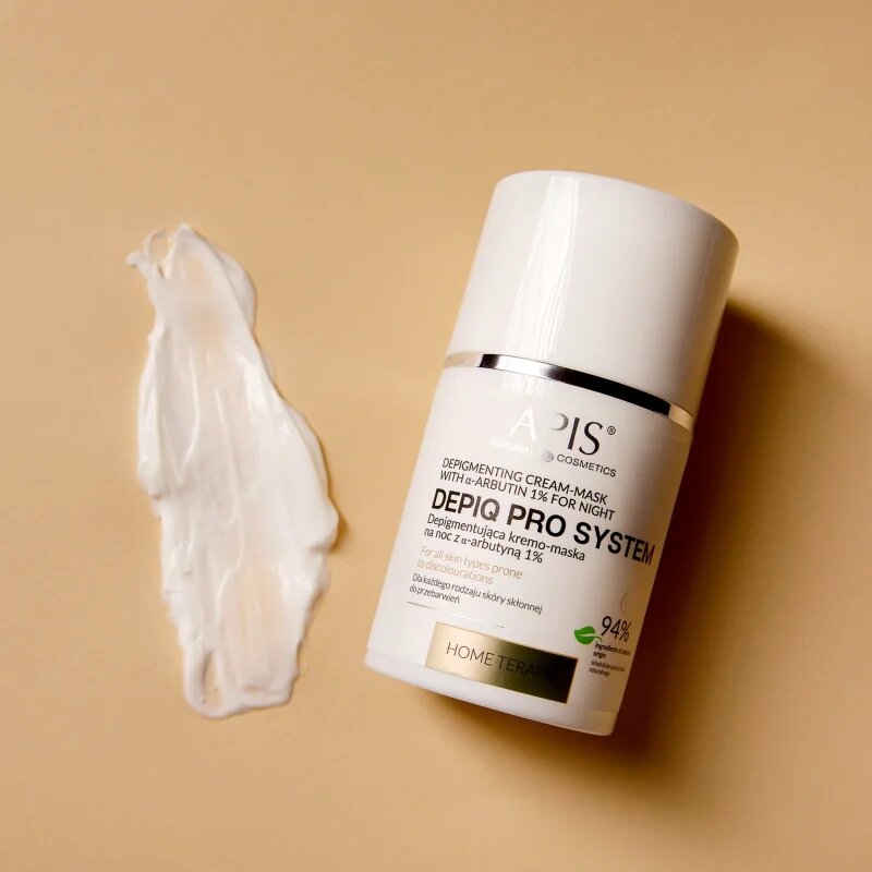 Apis Natural Cosmetics Home TerApis obnovující noční krémová maska pro pleť s hyperpigmentací 50 ml
