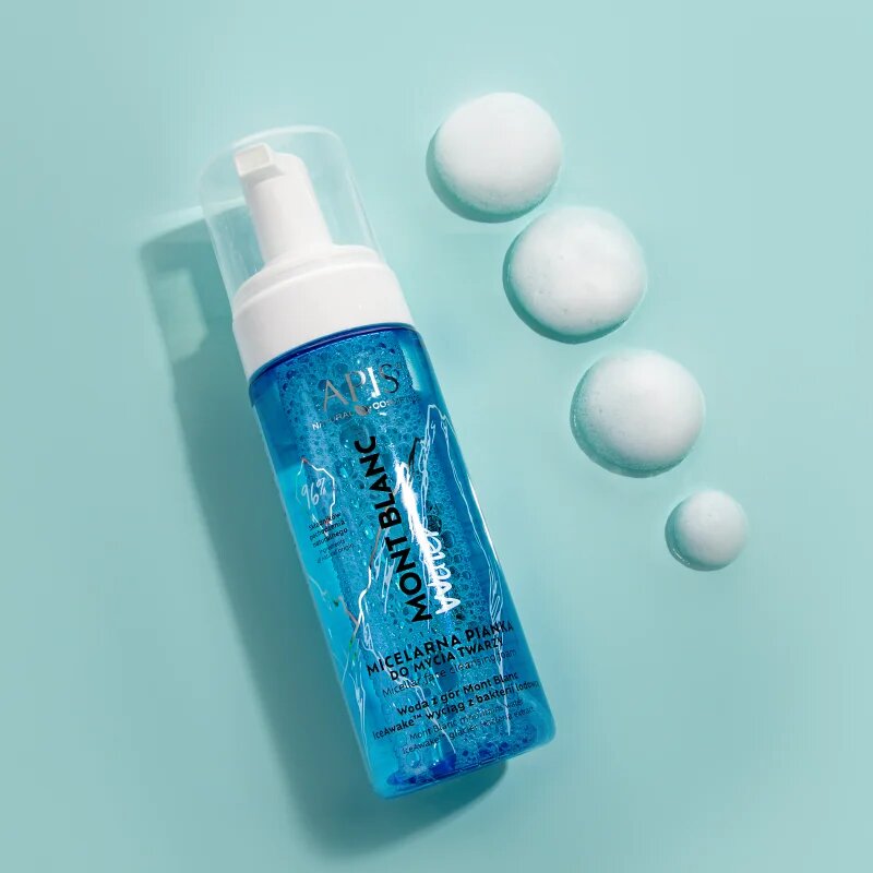 Apis Natural Cosmetics Mont Blanc čisticí a odličovací micelární voda 150 ml