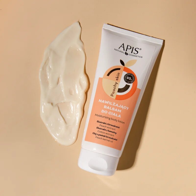 Apis Natural Cosmetics Peachy Skin hydratační tělový balzám 200 ml