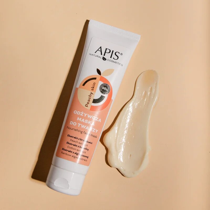 Apis Natural Cosmetics Peachy Skin pleťová maska s vyživujícím účinkem 100 ml