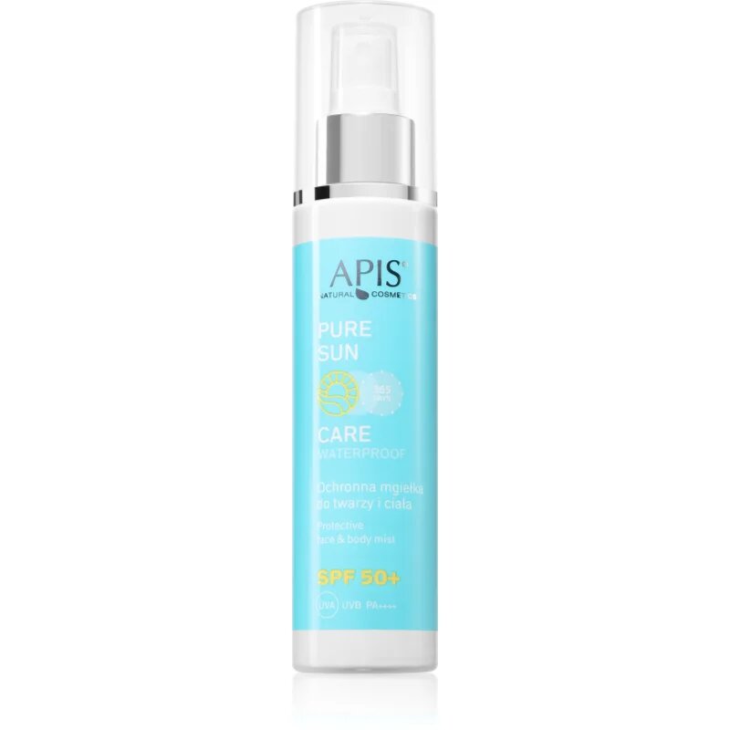 Apis Natural Cosmetics Pure Sun Care Protective Face & Body Mist ochranný sprej na obličej a tělo SPF 50 150 ml