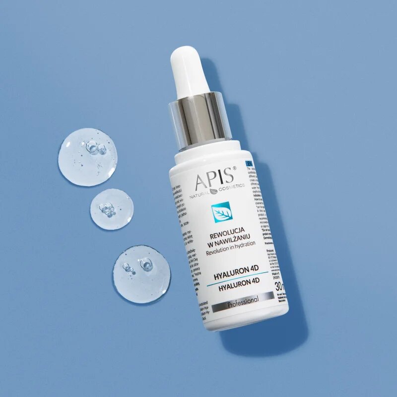 Apis Natural Cosmetics Revolution In Hydration Hyaluron 4D hyaluronové sérum pro dehydratovanou suchou pleť 30 ml