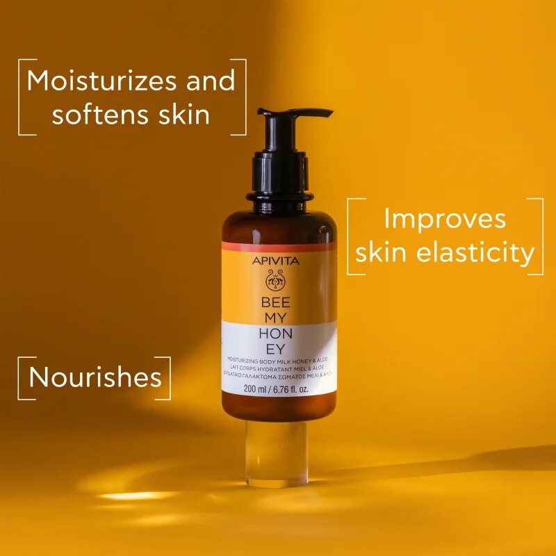 Apivita Bee My Honey Body Milk hydratační tělové mléko 200 ml