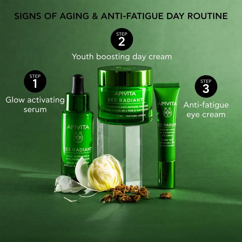 Apivita Bee Radiant Gel-Cream - Light texture lehký gelový krém proti stárnutí a na zpevnění pleti 50 ml