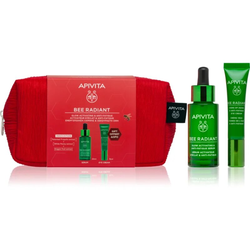 Apivita Bee Radiant Set sada pro rozjasnění a vyhlazení pleti