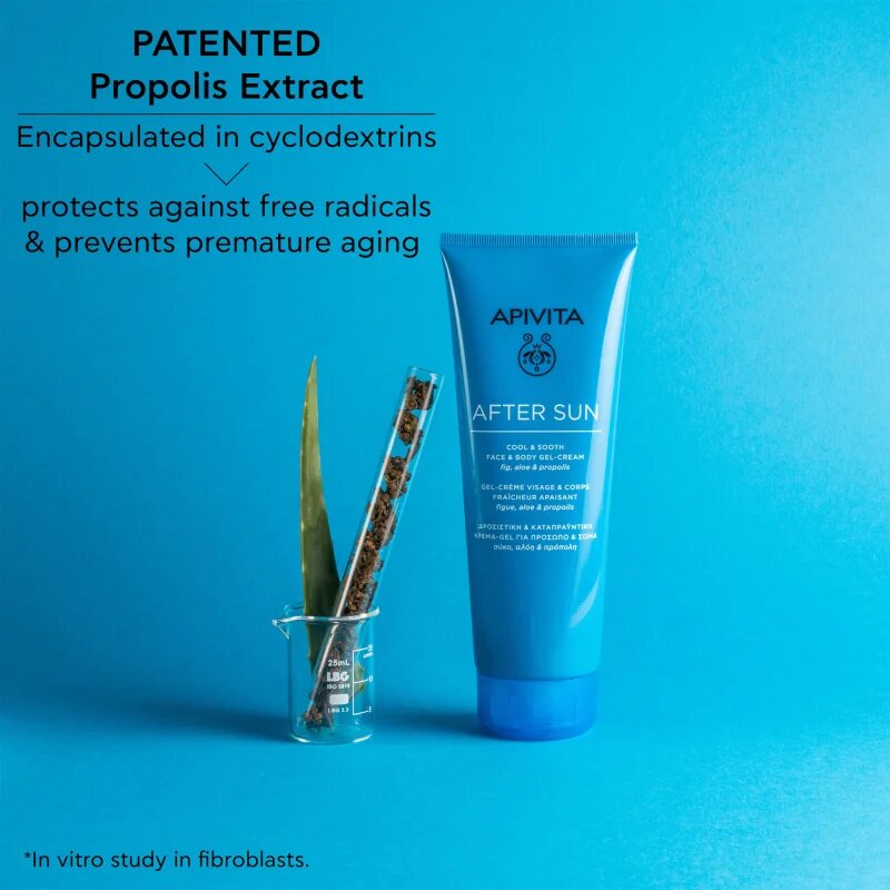 Apivita Bee Sun Safe After Sun Cool & Sooth Face & Body gelový krém po opalování 200 ml