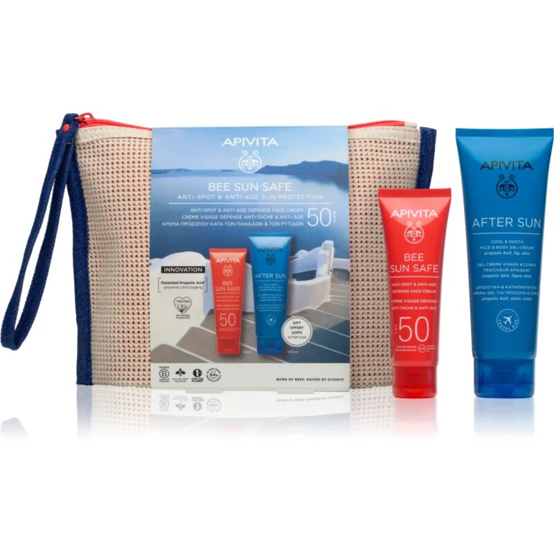 Apivita Bee Sun Safe Anti-spot & Anti-age Sun Protection sada na opalování