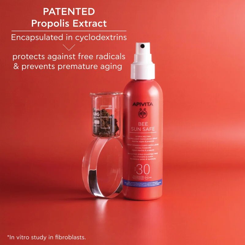 Apivita Bee Sun Safe Hydra Melting Ultra-Light Spray SPF30 ochranné opalovací mléko ve spreji SPF 30 200 ml