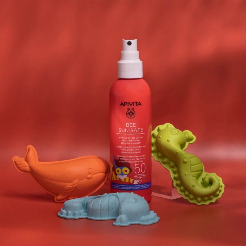 Apivita Bee Sun Safe Kids Spray SPF50 dětské mléko na opalování SPF 50 200 ml