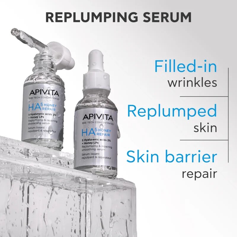 Apivita Bee Tech Concentrates HA5 Honey Repair Serum revitalizační sérum s kyselinou hyaluronovou 30 ml