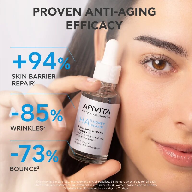 Apivita Bee Tech Concentrates HA5 Honey Repair Serum revitalizační sérum s kyselinou hyaluronovou 30 ml