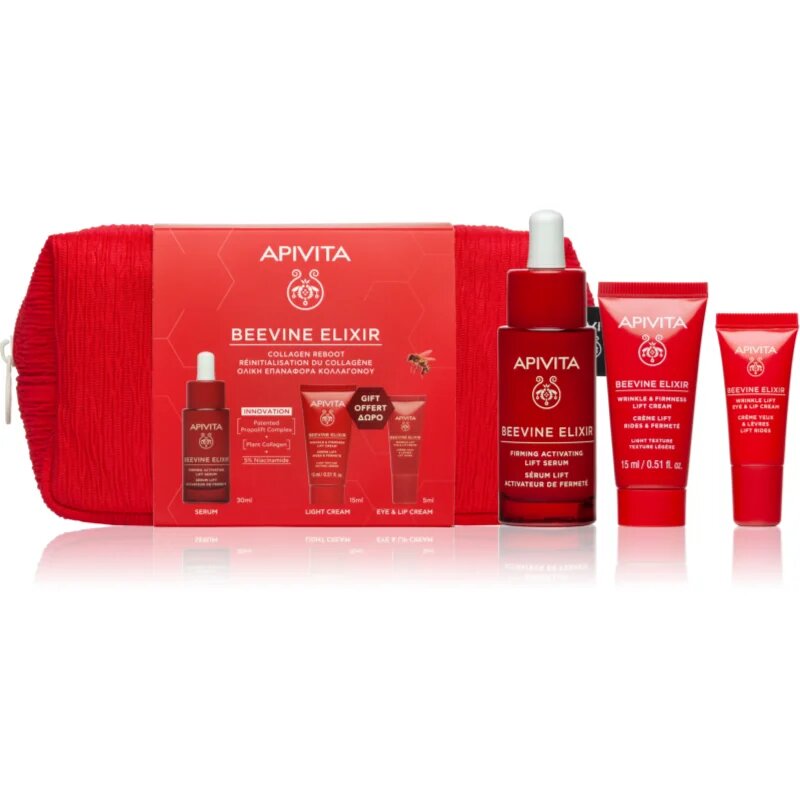 Apivita Beevine Elixir Collagen Reboot sada pro zpevnění pleti