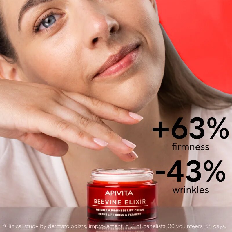 Apivita Beevine Elixir Cream Light liftingový zpevňující krém proti vráskám 50 ml
