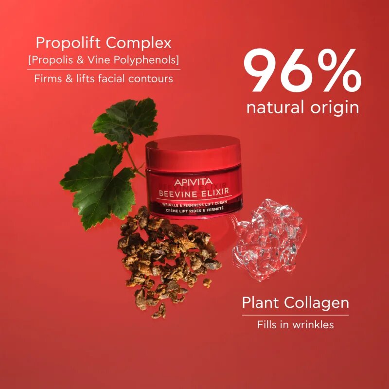 Apivita Beevine Elixir Cream Light liftingový zpevňující krém proti vráskám 50 ml