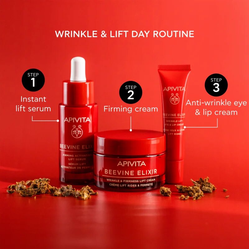 Apivita Beevine Elixir Cream Light liftingový zpevňující krém proti vráskám 50 ml