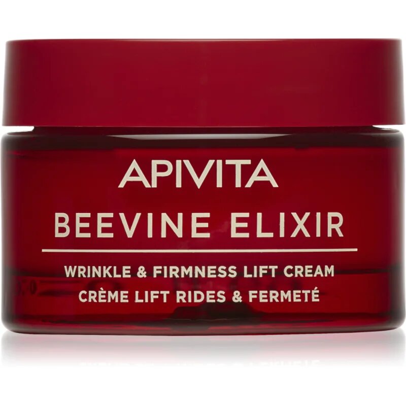 Apivita Beevine Elixir Cream Rich liftingový zpevňující krém pro výživu pleti a udržení její přirozené hydratace 50 ml