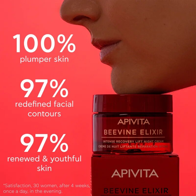 Apivita Beevine Elixir Night Cream zpevňující noční krém s revitalizačním účinkem 50 ml