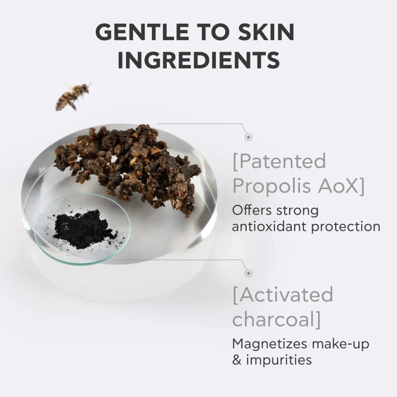 Apivita Cleansing Black Detox Jelly Cleanser čisticí gel s aktivním uhlím 150 ml