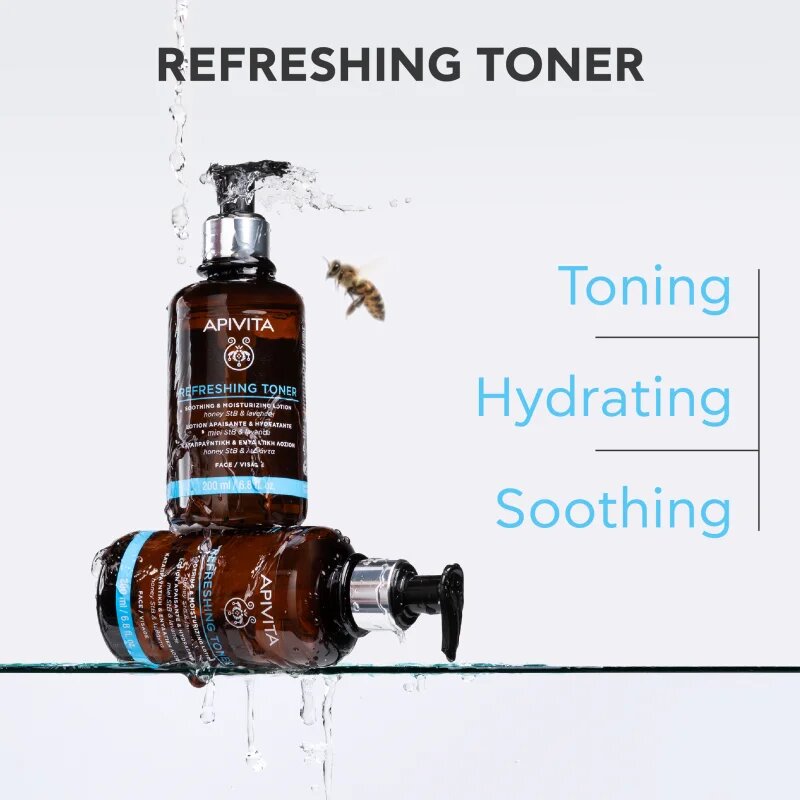 Apivita Cleansing Refreshing Toner čisticí a zklidňující tonikum 200 ml