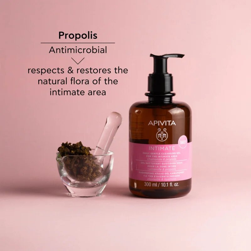 Apivita Intimate Daily Cleansing Gel svěží gel pro intimní hygienu 300 ml