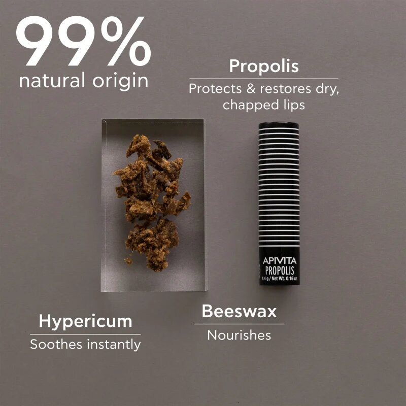 Apivita Lip Care Propolis balzám na suché a popraskané rty 4.4 g