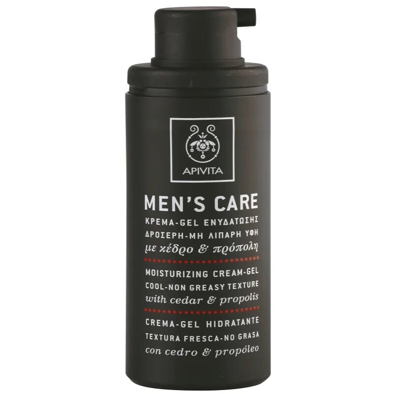 Apivita Men's Care Moisturizing Crean Gel gelový krém s hydratačním účinkem 50 ml