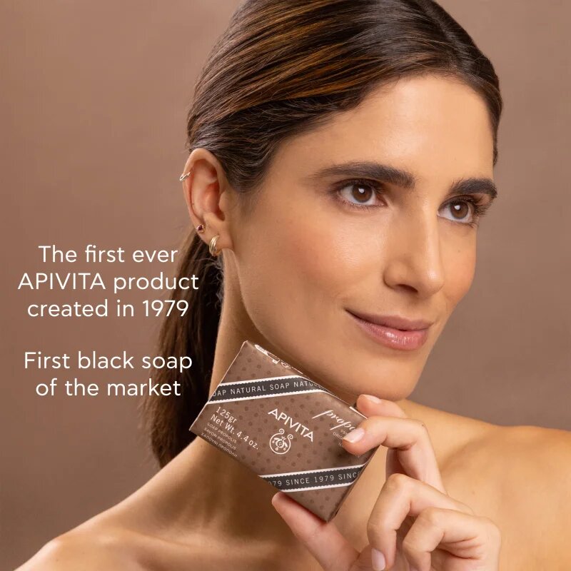Apivita Natural Soap Propolis čisticí tuhé mýdlo 125 g