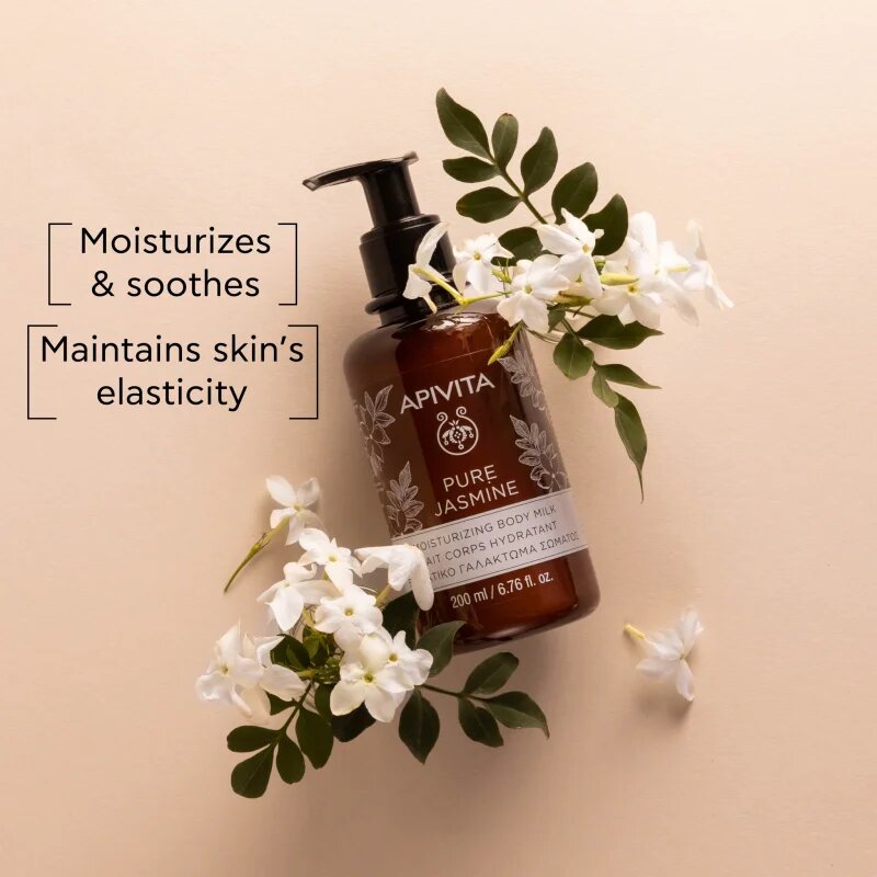 Apivita Pure Jasmine Body Milk hydratační tělové mléko 200 ml