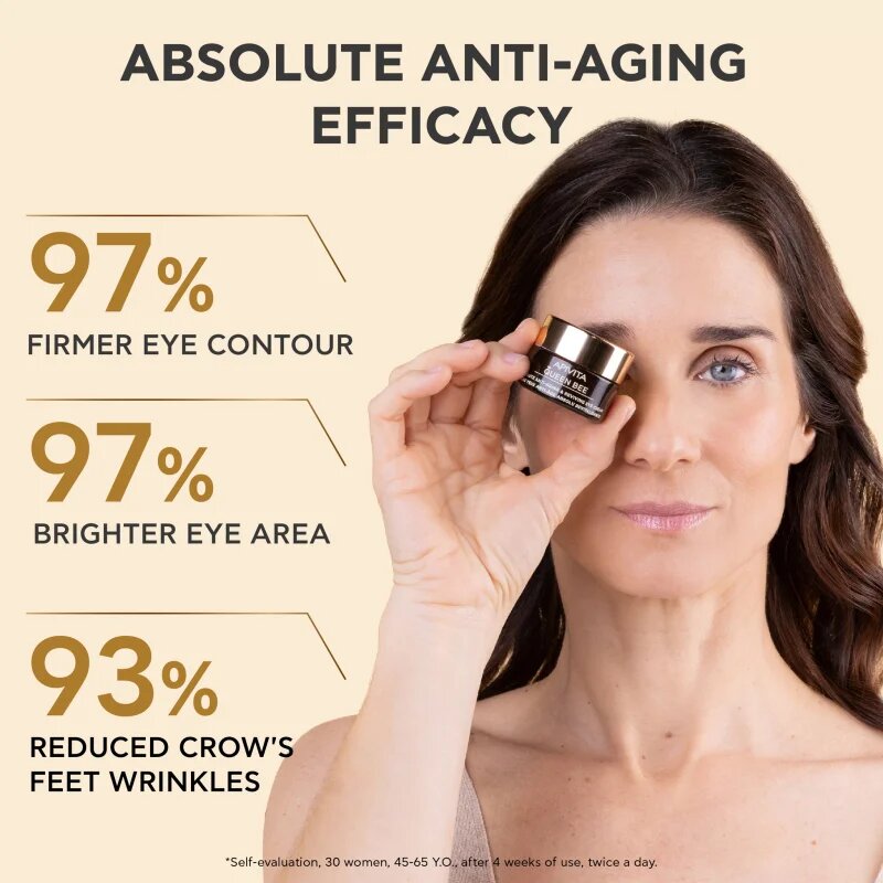 Apivita Queen Bee Eye Cream intenzivní oční krém proti vráskám 15 ml
