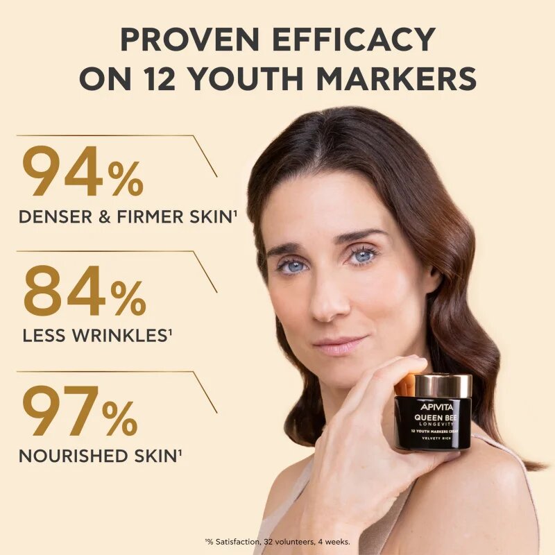 Apivita Queen Bee Longevity bohatý krém proti vráskám 50 ml
