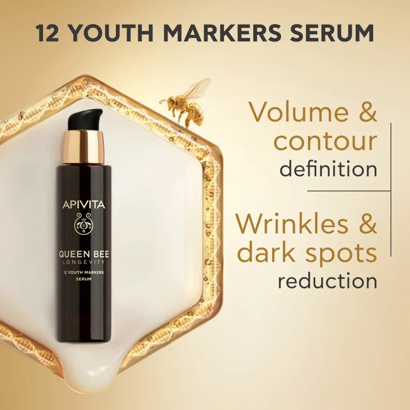 Apivita Queen Bee Longevity zpevňující sérum proti vráskám 30 ml