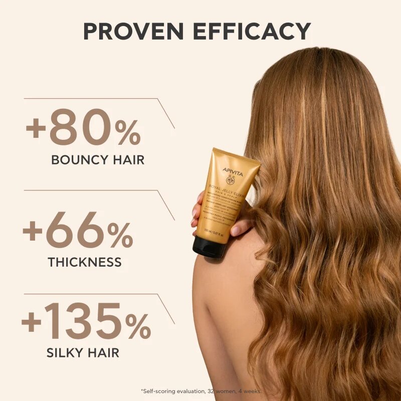 Apivita Royal Jelly Elixir Replumping Conditioning Mask kondicionér a maska 2 v 1 150 ml