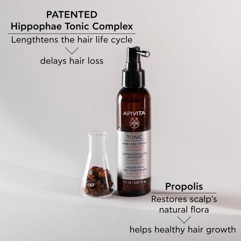 Apivita Tonic Hair Loss Lotion sprej proti vypadávání vlasů 150 ml