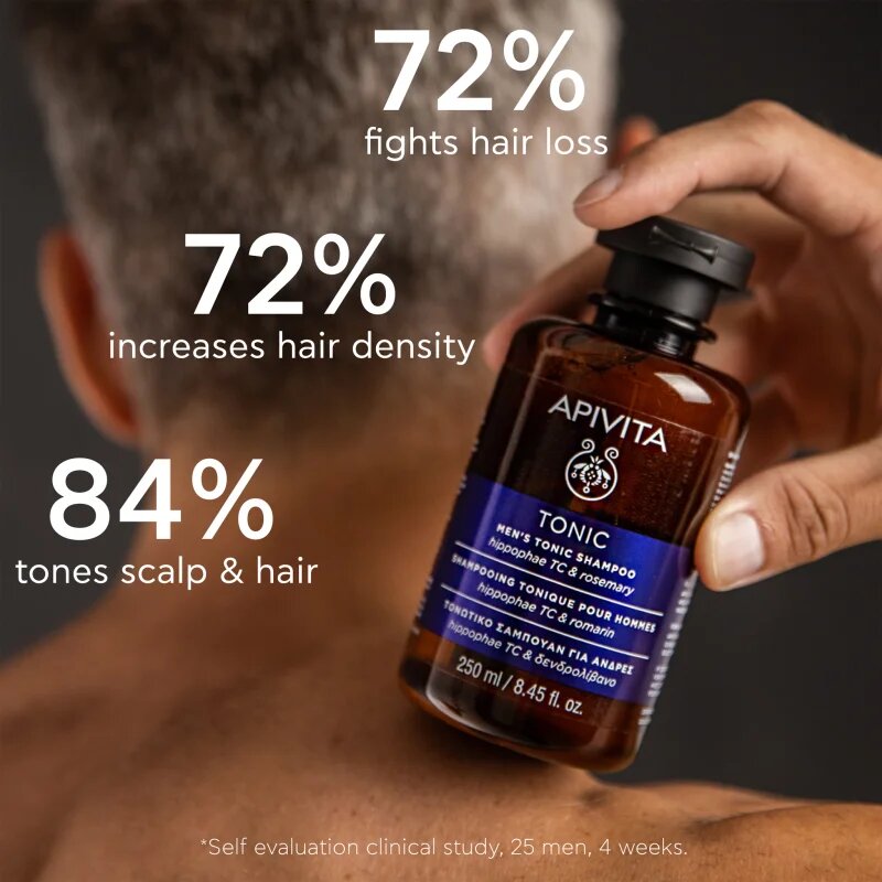 Apivita Tonic Men's Tonic Shampoo šampon proti vypadávání vlasů 250 ml