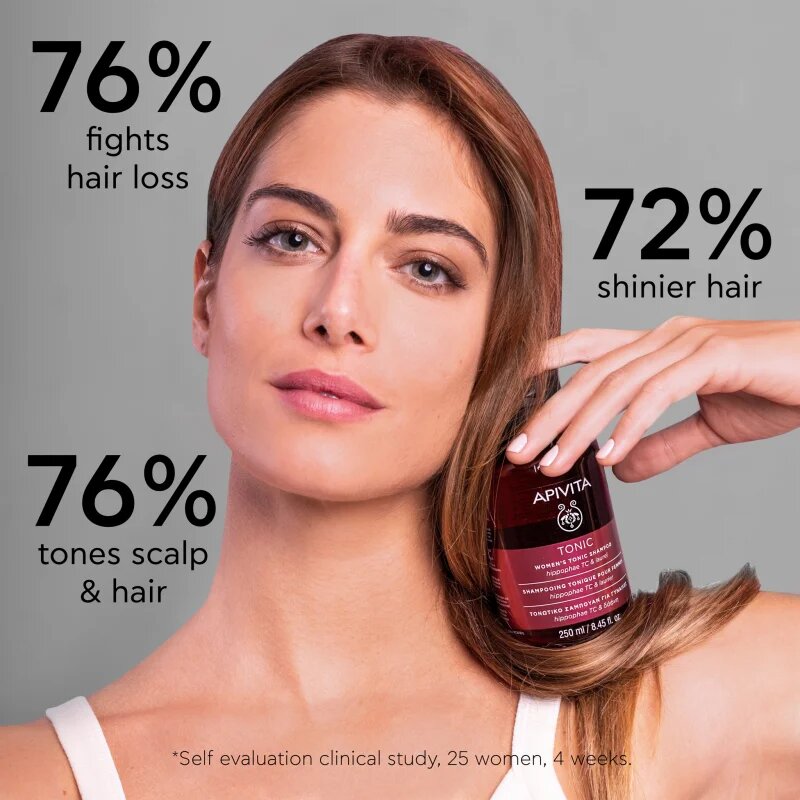 Apivita Tonic Women's Tonic Shampoo šampon proti vypadávání vlasů 250 ml
