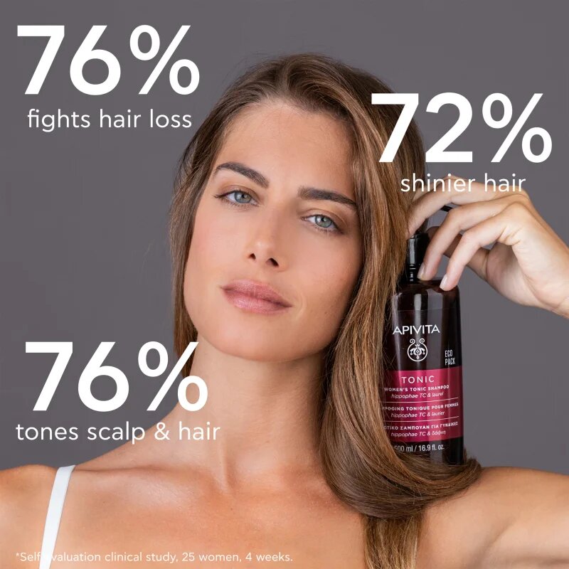 Apivita Tonic Women's Tonic Shampoo šampon proti vypadávání vlasů 500 ml
