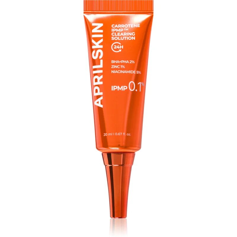 APRILSKIN Carrotene IPMP Clearing Solution lokální péče pro redukci pigmentových skvrn pro problematickou pleť akné 20 ml