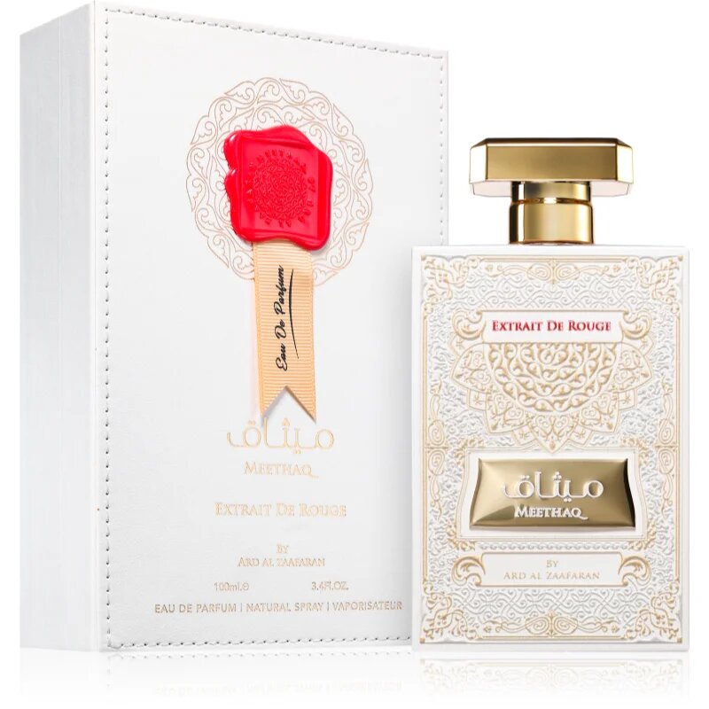 Ard Al Zaafaran Meethaq Extrait De Rouge parfémovaná voda unisex 100 ml