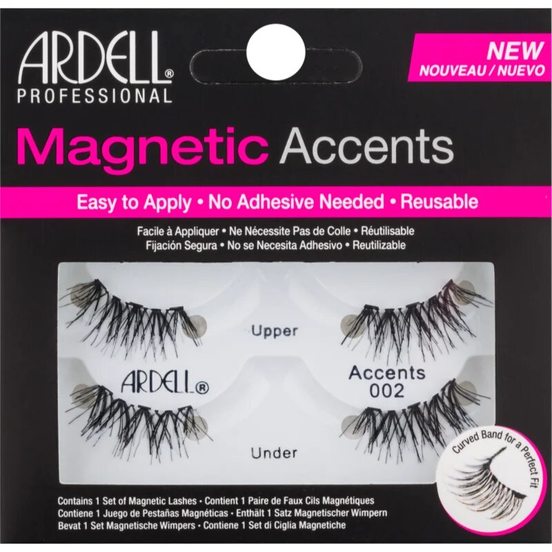 Ardell Magnetic Accents magnetické řasy Accents 002 4 ks