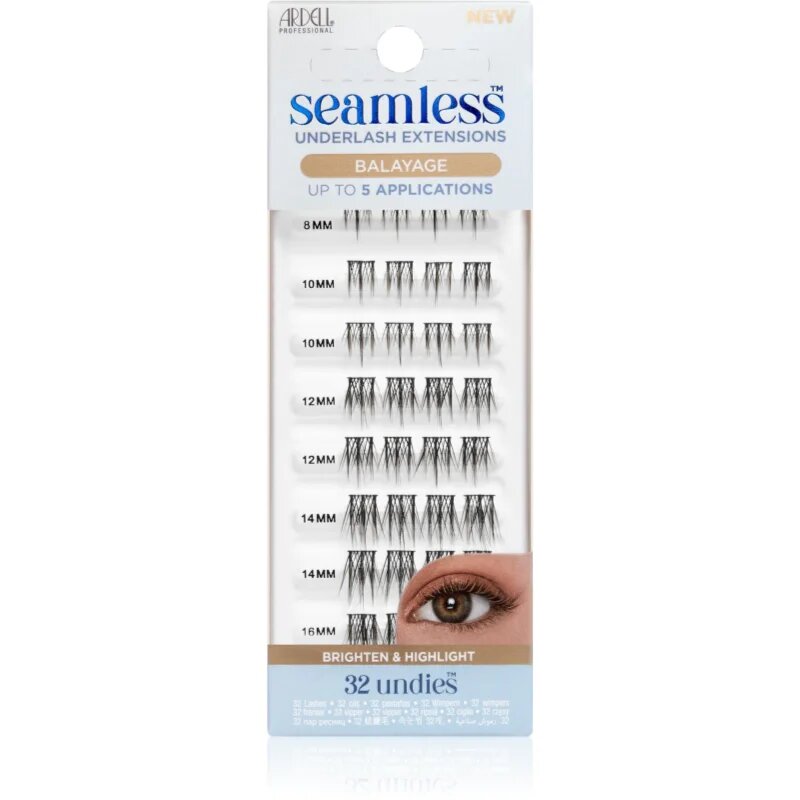 Ardell Seamless Refill Light Modern umělé řasy Balayage 32 ks
