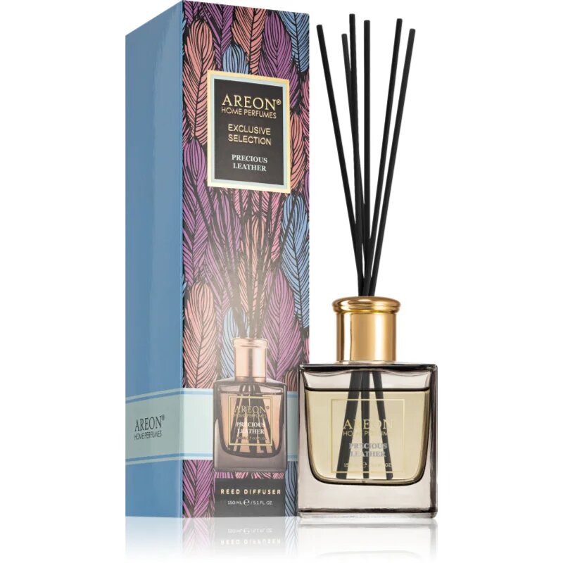 Areon Home Exclusive Precious Leather aroma difuzér s náplní 150 ml