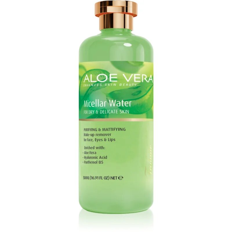 Arganicare Aloe Vera Micellar Water micelární voda s aloe vera 500 ml