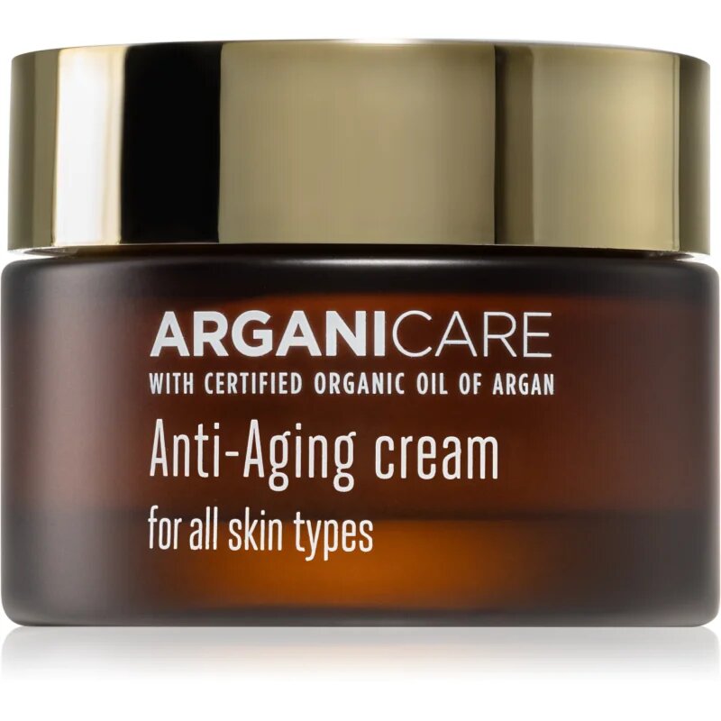 Arganicare Anti-Aging Cream ochranný krém proti stárnutí pleti pro všechny typy pleti 50 ml