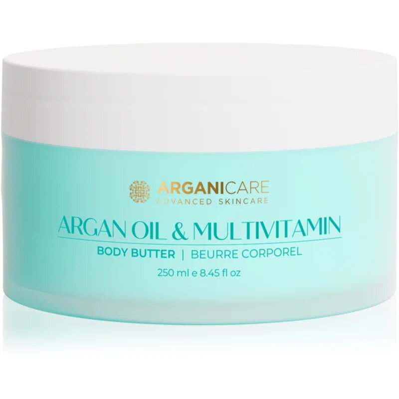 Arganicare Body Butter Argan Oil & Multivitamins tělové máslo s arganovým olejem 250 ml